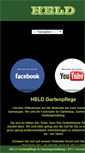 Mobile Screenshot of held-gartenpflege.ch